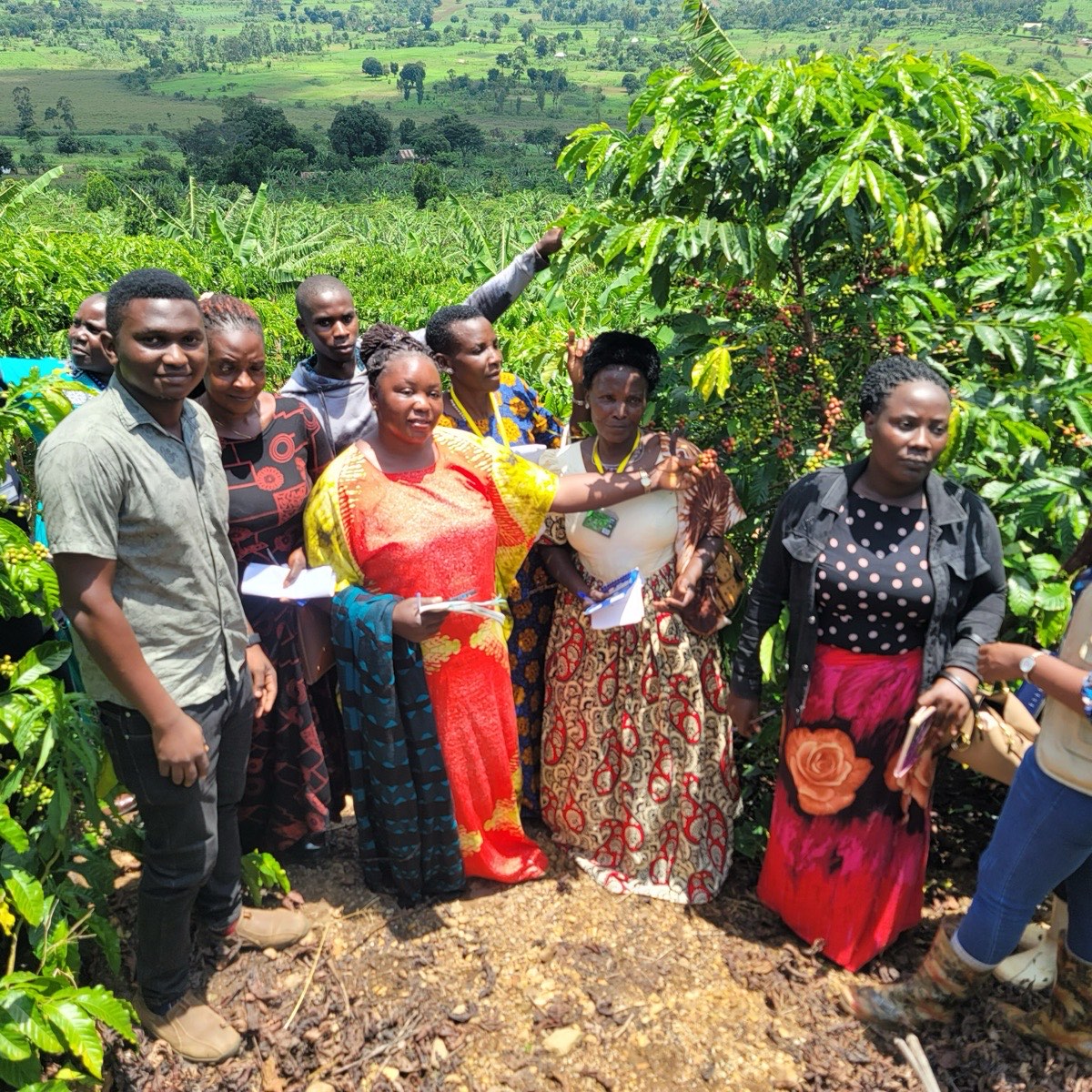 Agrimac team in the field